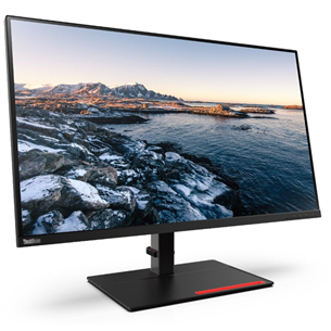 Lenovo ThinkVision T32h-20, 32'', QHD, LED IPS, black - Monitor