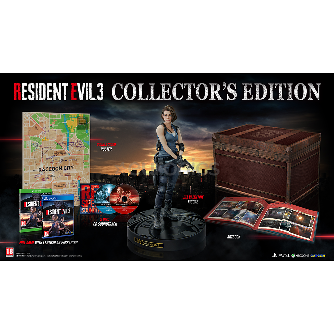 Игра Resident Evil 3 Collector's Edition для PlayStation 4