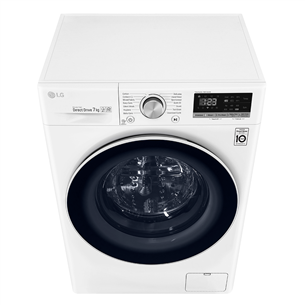 LG, 7 kg, depth 45 cm, 1200 rpm - Front Load Washing Machine