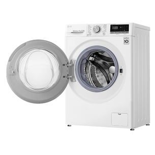 LG 7 kg, sügavus 45 cm, 1200 p/m - Eestlaetav pesumasin