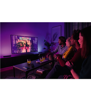 Philips Hue Play, White and Color Ambiance, 2 tk, must - Nutivalgusti komplekt