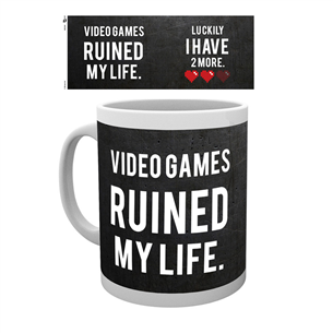 Кружка Video Games Ruined my Life