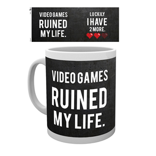 Mug Video Games Ruined my Life