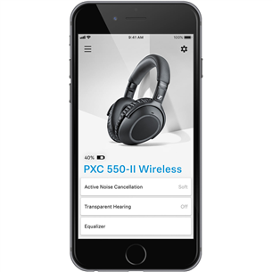 Sennheiser PXC550 II, black - Over-ear Wireless Headphones