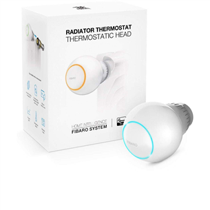 Fibaro, Z-Wave, valge - Radiaatori termostaat