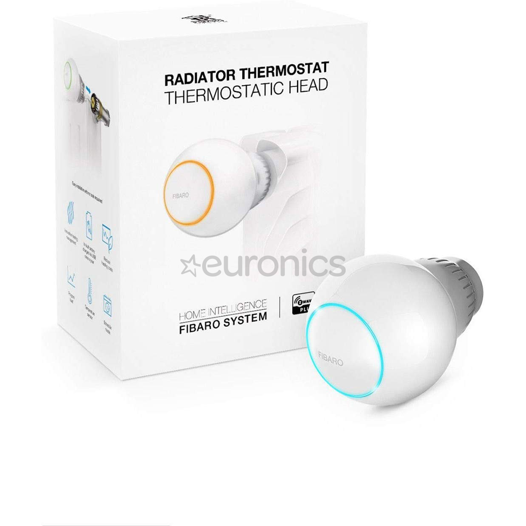 Fibaro, Z-Wave, valge - Radiaatori termostaat