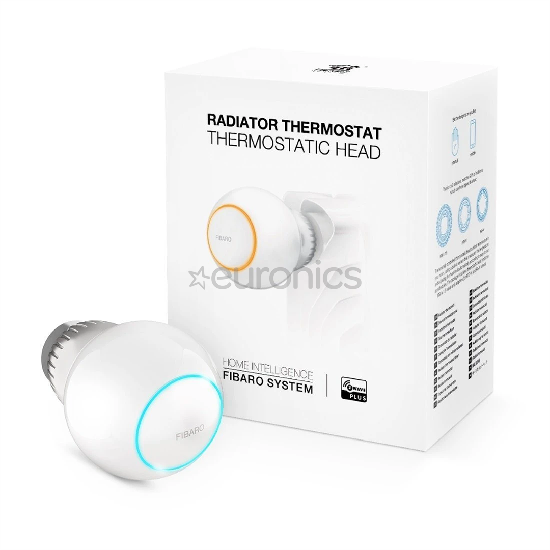 Radiaatori termostaadi komplekt Fibaro (Z-Wave)