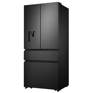 Hisense, water dispenser, 480 L, height 181 cm, black - SBS Refrigerator