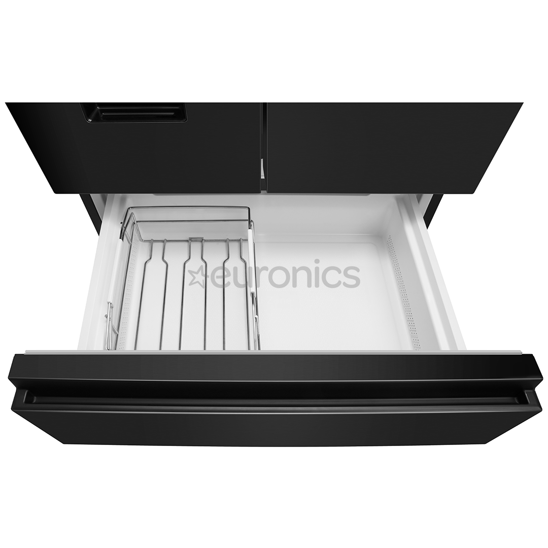 Hisense, veeautomaat, 480 L, kõrgus 181 cm, must - SBS-külmik