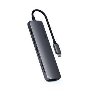 Satechi Multi-port, USB-C, серый - Адаптер