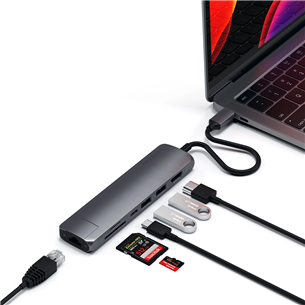 USB-C jagaja Satechi Multi-port