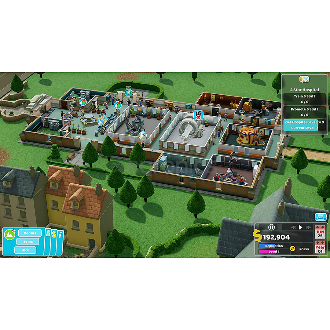PS4 mäng Two Point Hospital