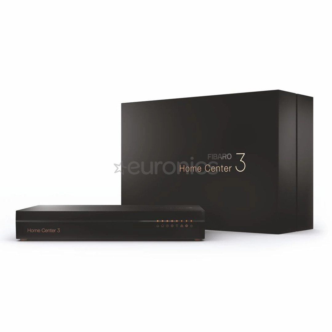 Fibaro Home Center 3, черный - Центральная установка умного дома