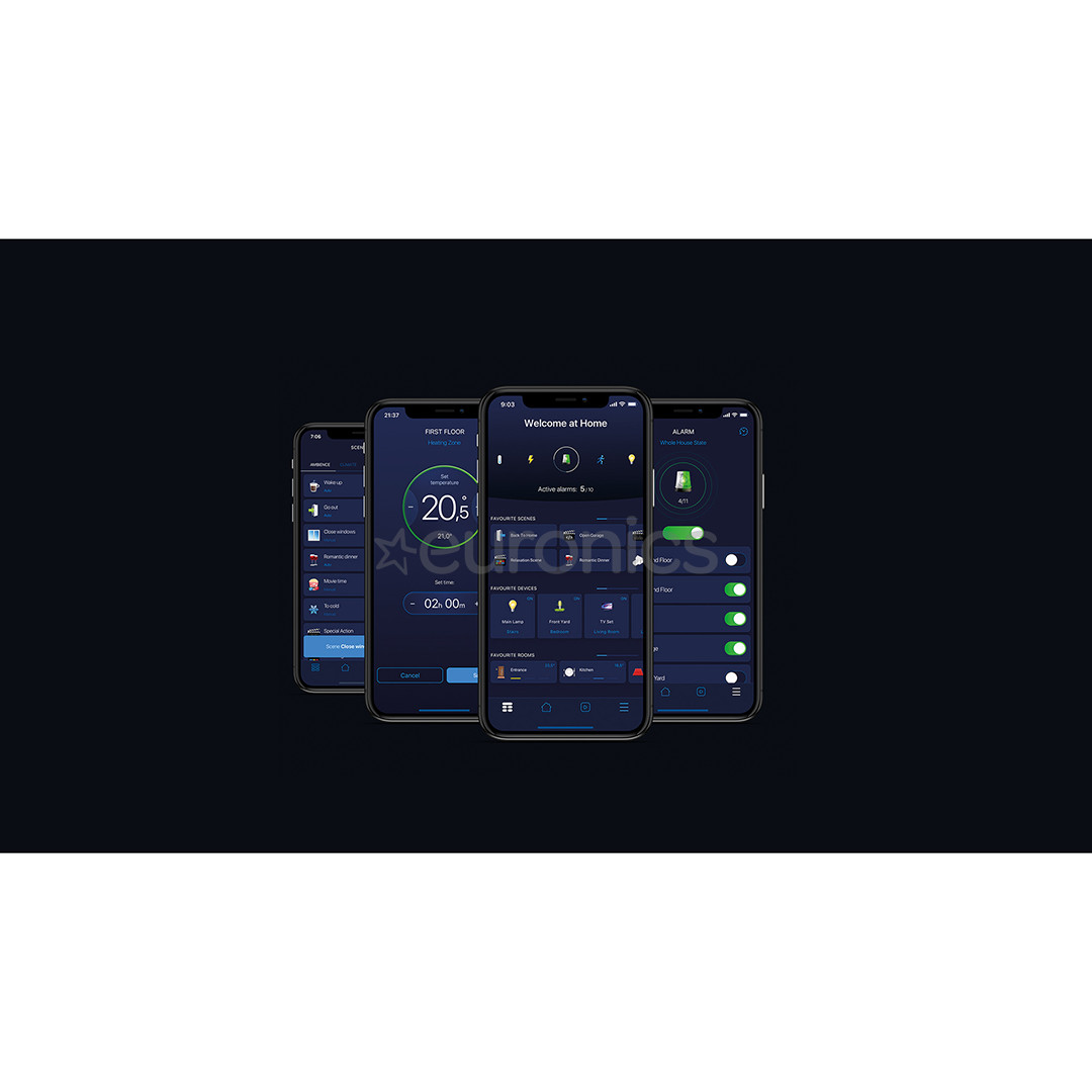 Fibaro Home Center 3, черный - Центральная установка умного дома