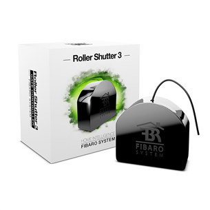 Fibaro Roller Shutter 3, Z-Wave Plus, must - Ruloo moodul