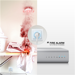 Fibaro, Z-Wave Plus, valge - Nutikas suitsuandur