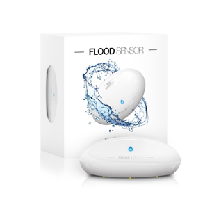 Fibaro Flood Sensor, Z-Wave, white - Flood sensor