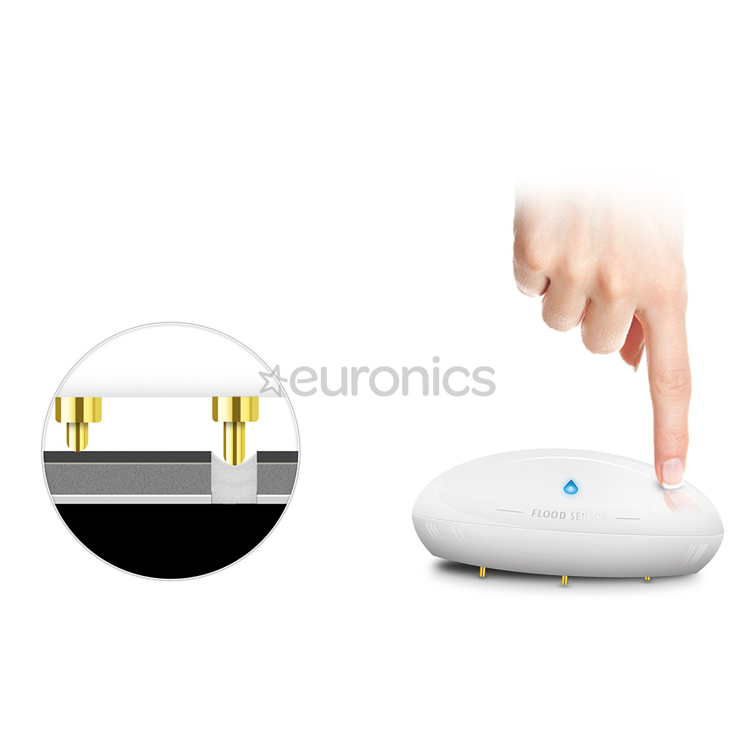 Fibaro Flood Sensor, Z-Wave, белый - Датчик протечки