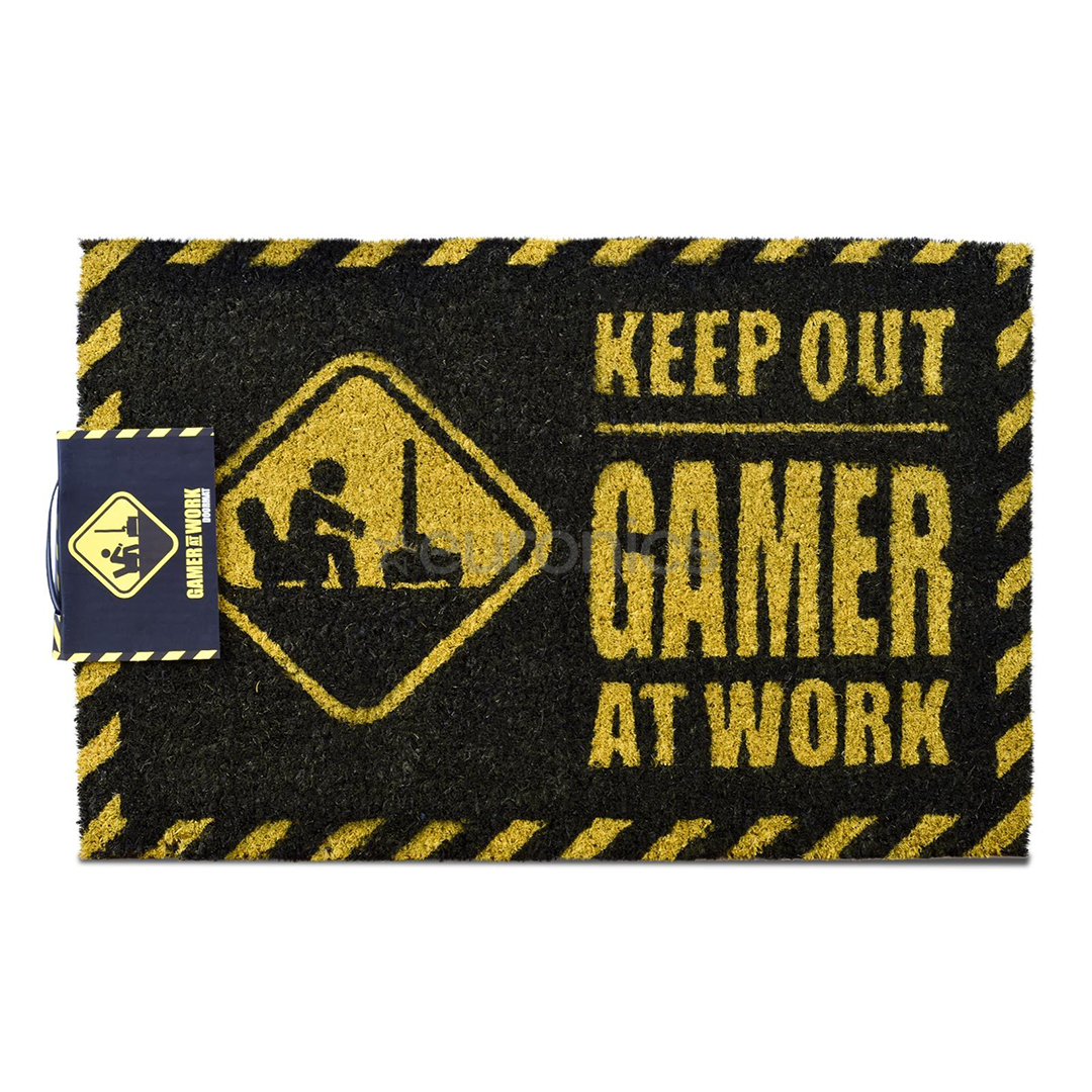 Uksematt Gamer At Work