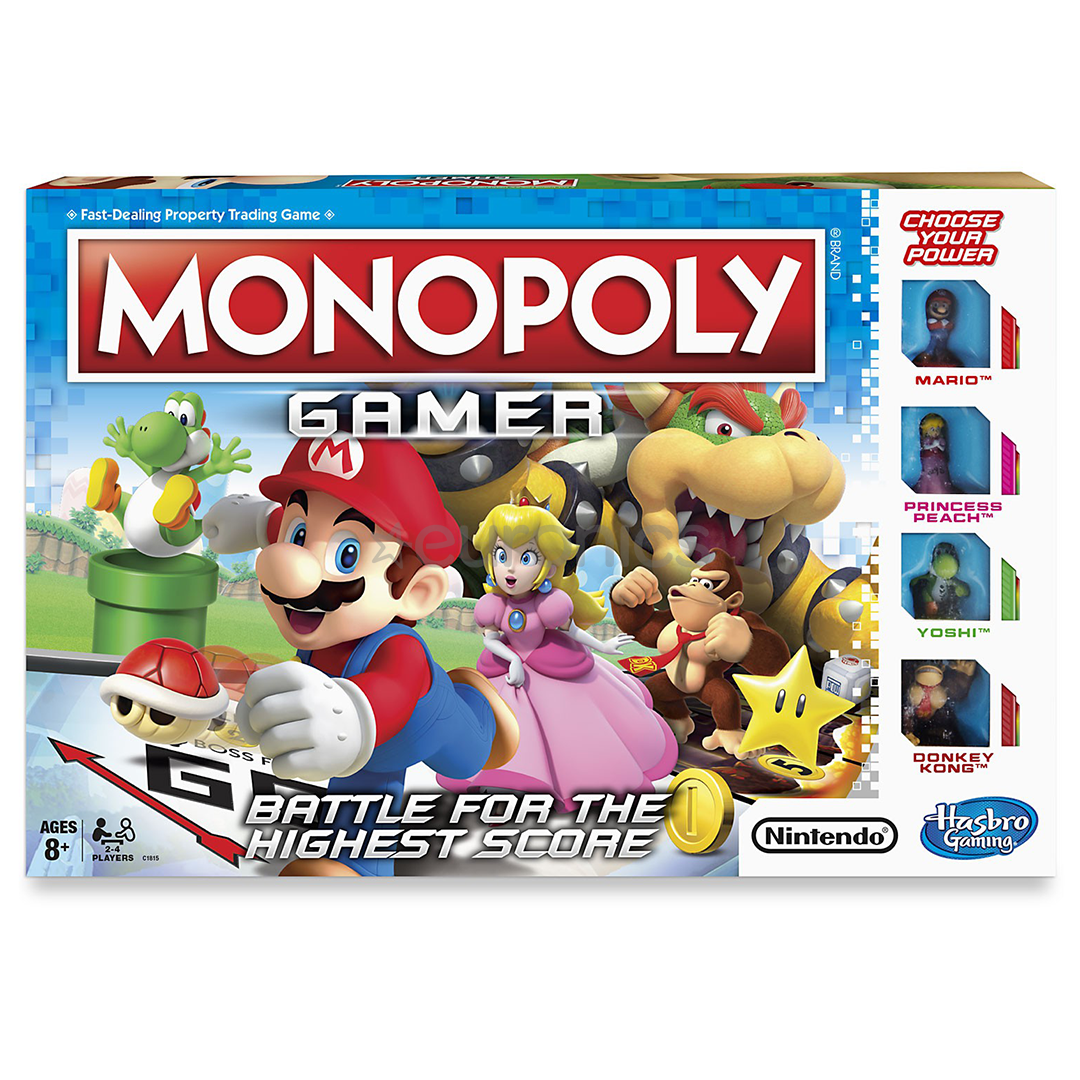 Lauamäng Monopoly - Gamer Mario Edition
