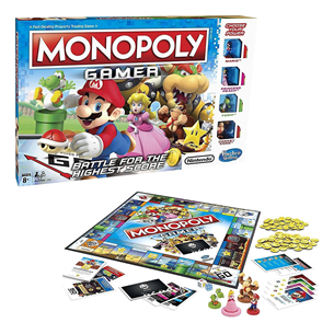 Lauamäng Monopoly - Gamer Mario Edition