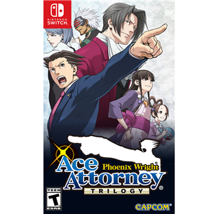 Switch mäng Phoenix Wright: Ace Attorney Trilogy