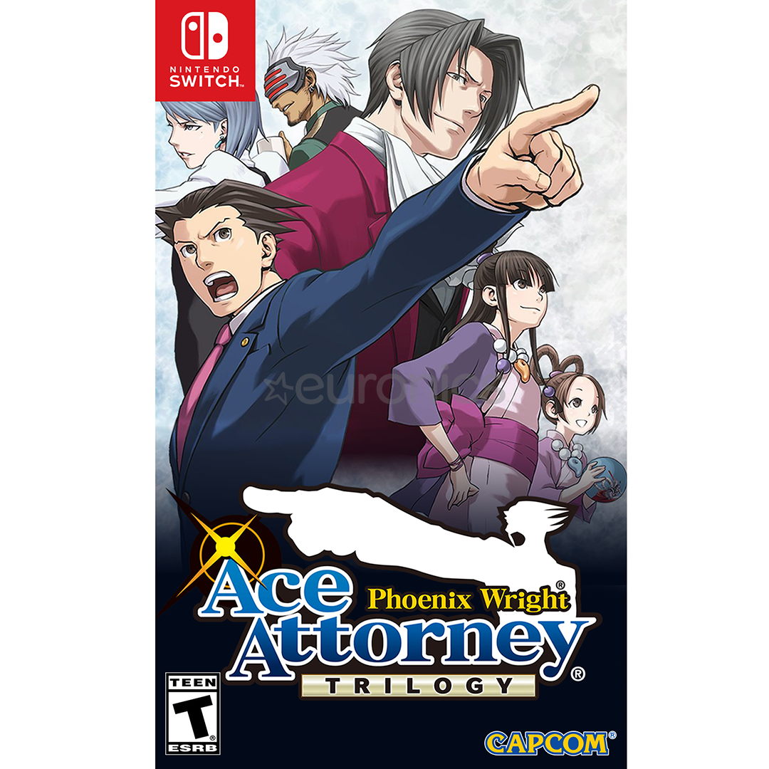 Игра Phoenix Wright: Ace Attorney Trilogy для Nintendo Switch