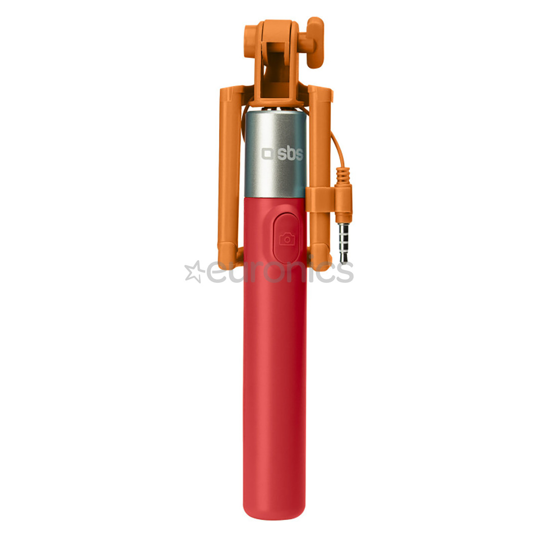 Telescopic selfie stick with jack cable SBS