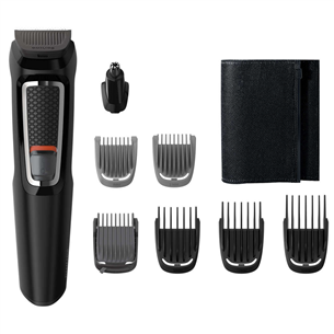 Philips Multigroom 3000 Series, 8 в 1, черный - Мультитриммер