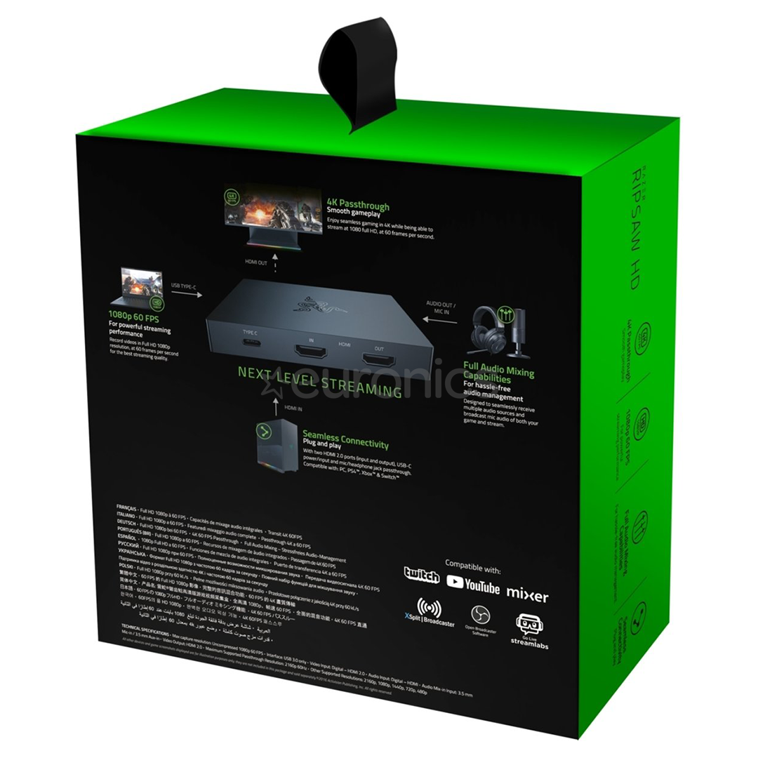 Capture Card Razer Ripsaw HD
