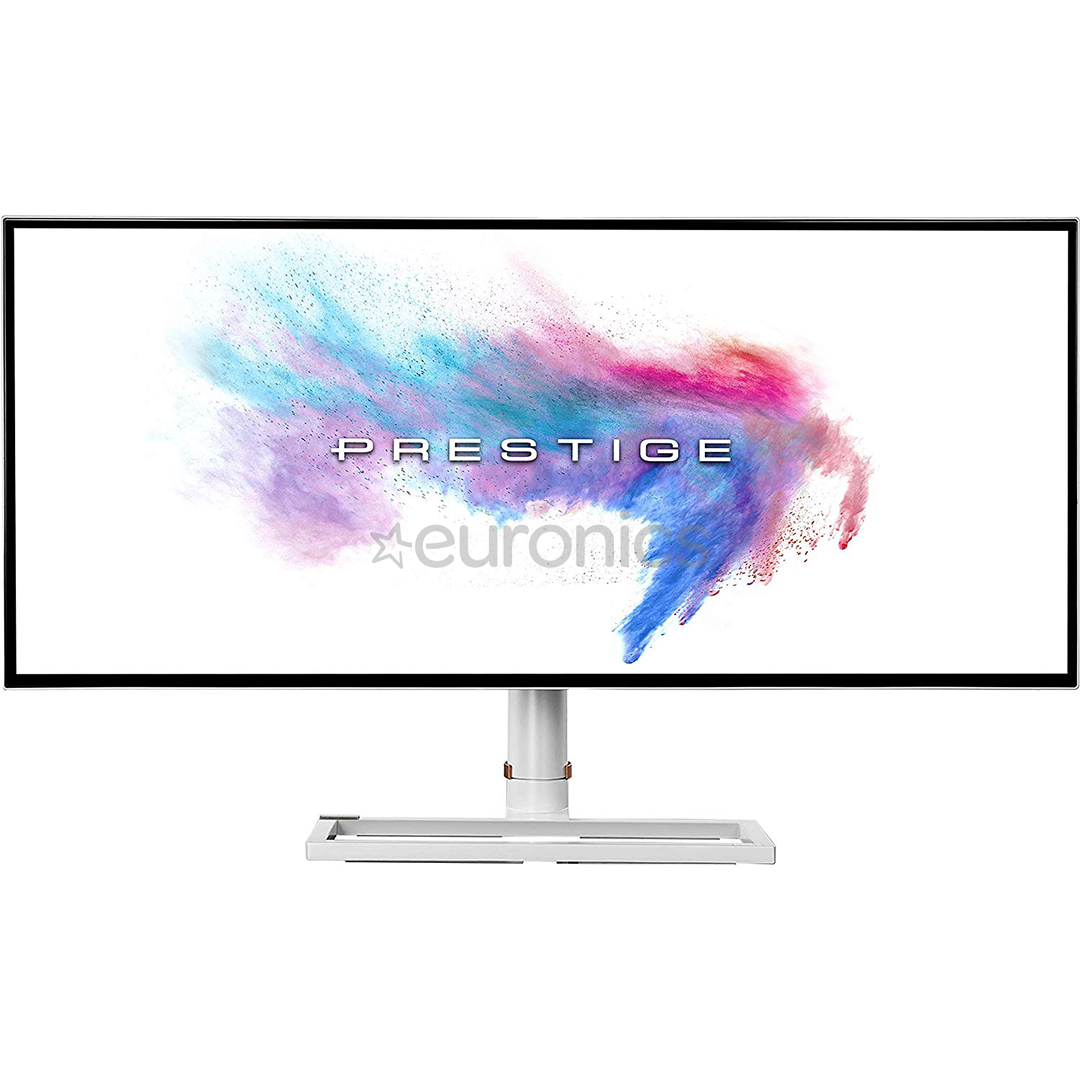 MSI Prestige PS341WU, 34'', UltraWide 5K2K WUHD, Nano IPS, white - Monitor