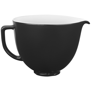 KitchenAid, 4,7 л, черный - Керамическая чаша для миксера