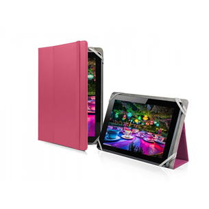 SBS, universal, 10'', pink - Tablet Case