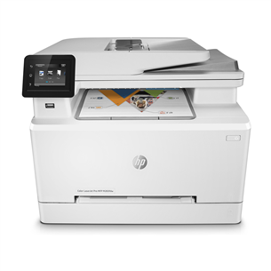 HP Color LaserJet Pro MFP M283fdw, WiFi, LAN, дуплекс, белый - Многофункциональный цветной лазерный принтер