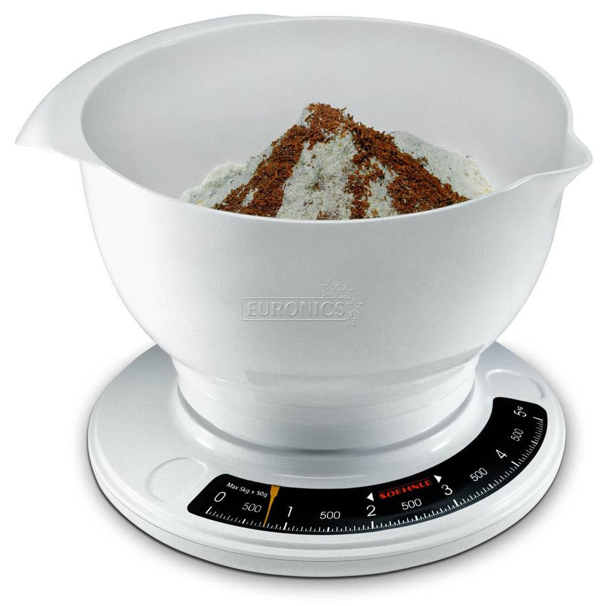 Soehnle Culina, до 5 кг, белый - Механические кухонные весы