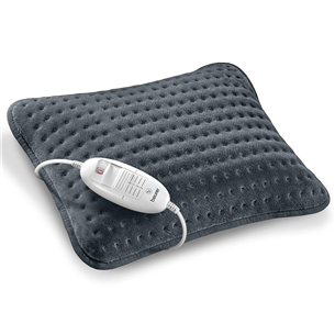 Beurer, 30x40 cm, grey - Soft heating pad