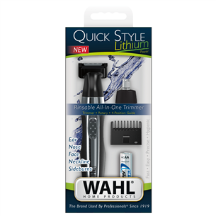 Wahl Quick Style, серебристый/черный -  Триммер для бороды