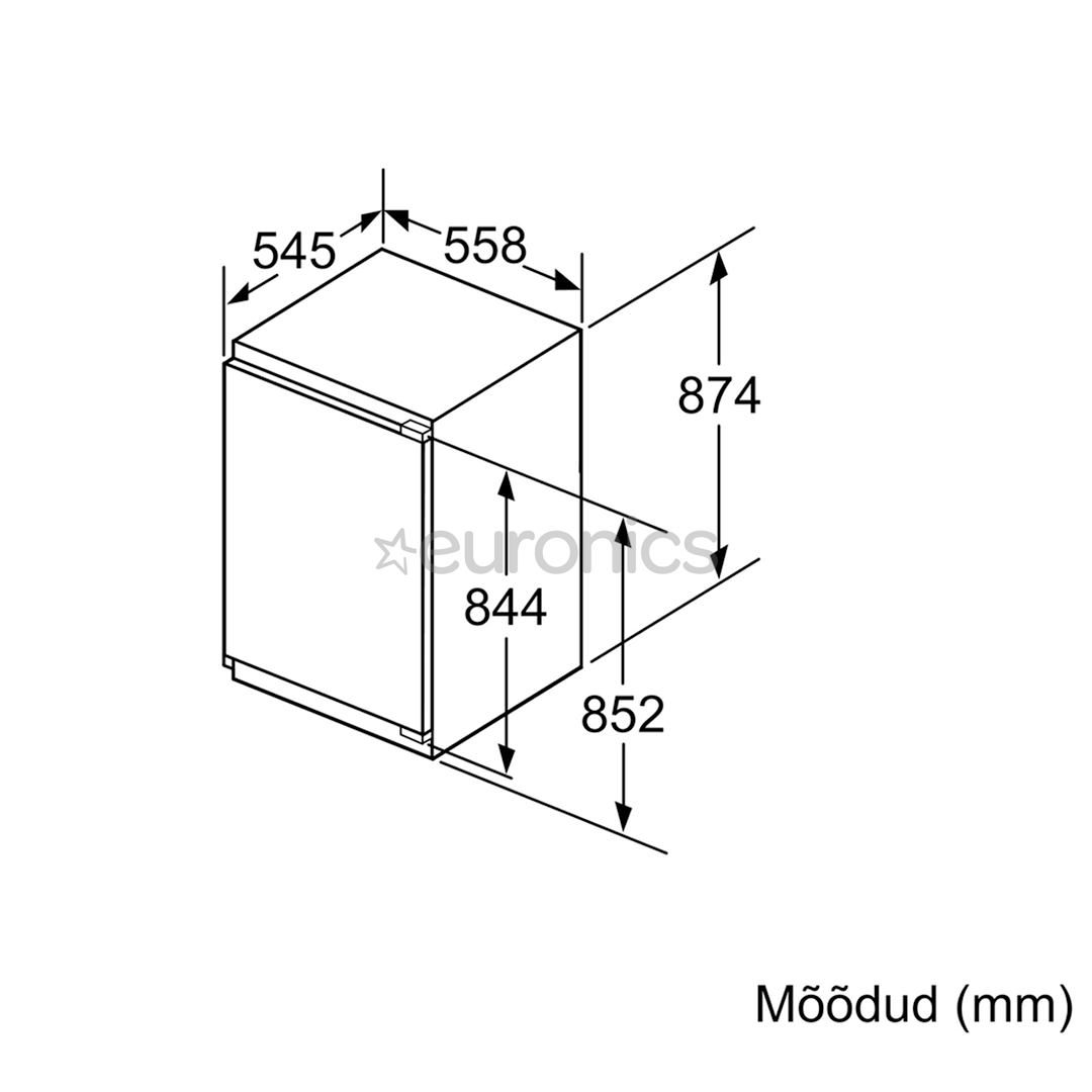 Built-in cooler Bosch (88 cm)