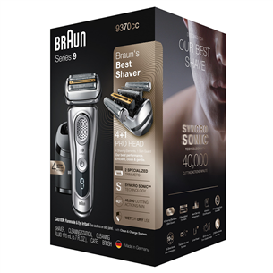 Braun Series 9 Wet & Dry, silver/black - Shaver