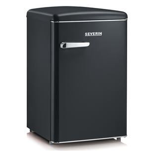 Severin, 108 л, высота 90 см, черный - Холодильник в стиле ретро RKS8832