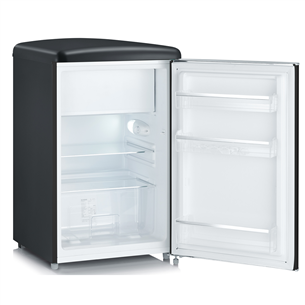 Severin, 108 L, height 90 cm, black - Retro Fridge