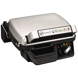 Tefal Supergrill, 2000 W, inox - Table grill