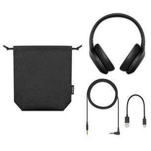 Sony WHH910NB, black - Over-ear Wireless Headphones