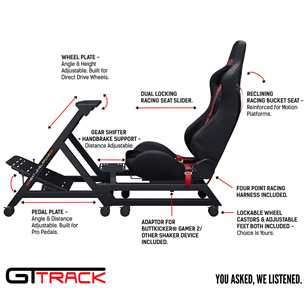 Racing seat Next Level Racing GTTrack