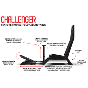 Racing seat Next Level Racing Challenger