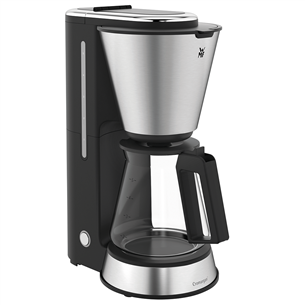 WMF KITCHENminis Aroma, water tank 0.625 L, black/inox - Coffee maker