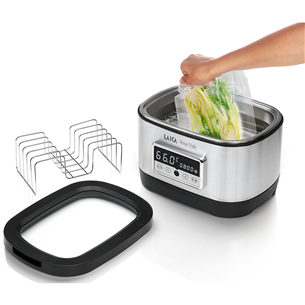 Laica, grey/black - Sous Vide cooker