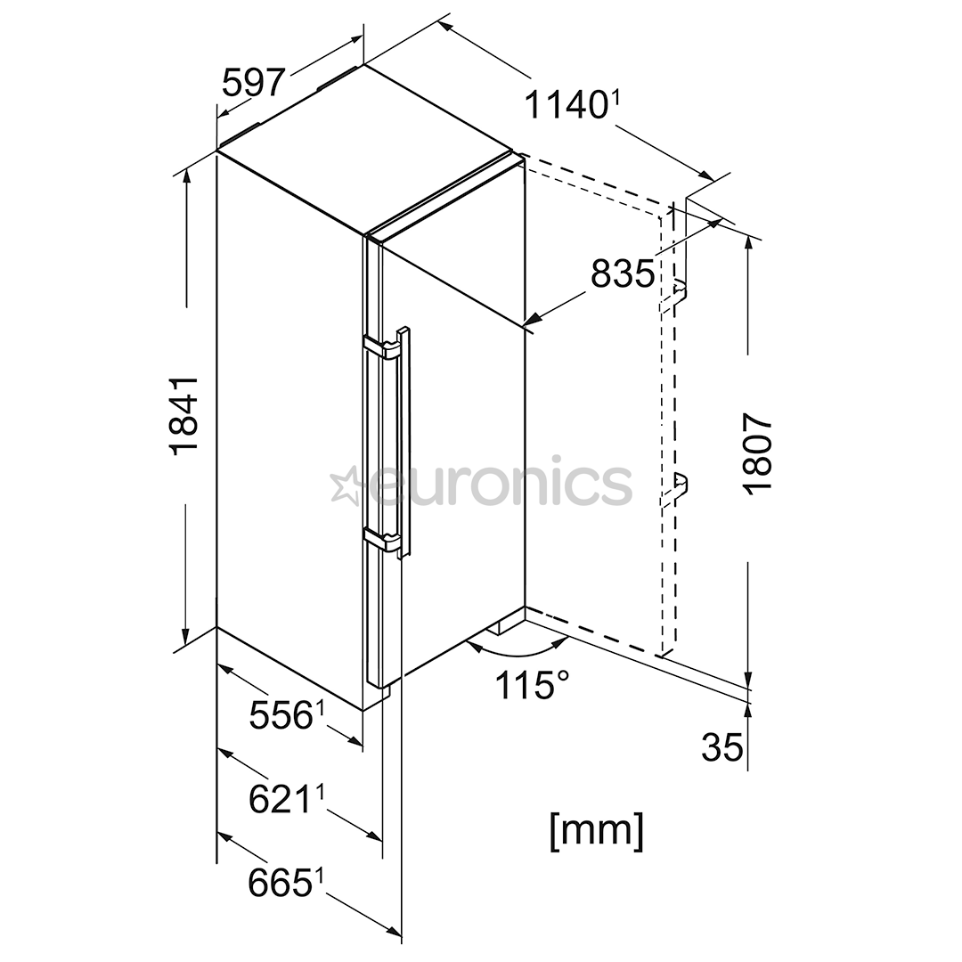 Cooler Liebherr (185 cm)