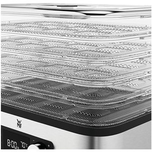 WMF KITCHENminis Snack to-go, 220 W, silver/black - Dehydrator