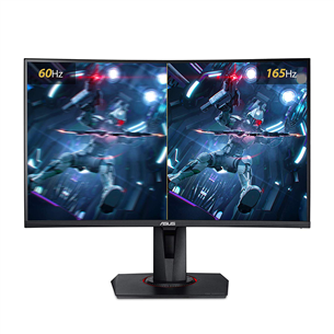 ASUS TUF Gaming VG27VQ, 27'', FHD, LED VA, 165 Hz, curved, black - Monitor